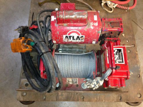 Thern 4wp2t8-2000-8 atlas series worm gear power winch for sale