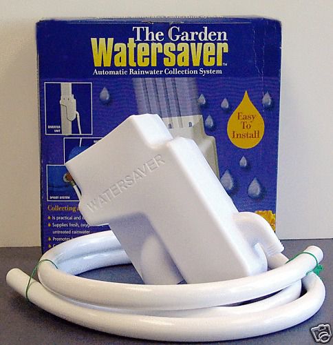 The Garden Watersaver - Rainwater Collection System for Downspout RB-WATERSAVER