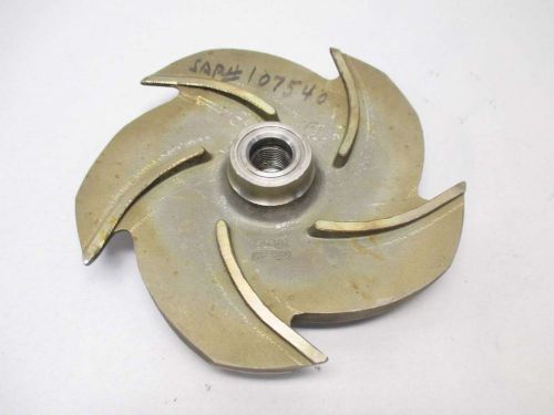 NEW GOULDS B10009 1203 3196MT GF1074 9-3/8IN OD STAINLESS PUMP IMPELLER D414288