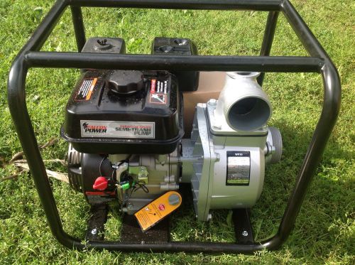New WP 30 Falcon Power 3&#034; WATER &amp; TRASH PUMP WITH HONDA GAS POWERED ENGINE