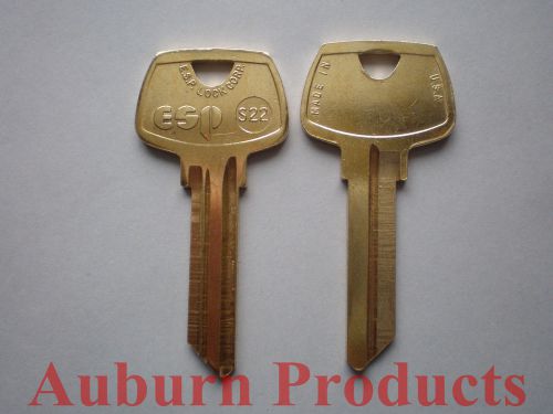 S22 SARGENT KEY BLANK / 10  KEY BLANKS / FREE SHIPPING / CHECK FOR DISCOUNTS