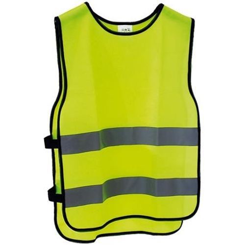 Reflective safety vest size xl high visibility neon yellow stay safe at night for sale