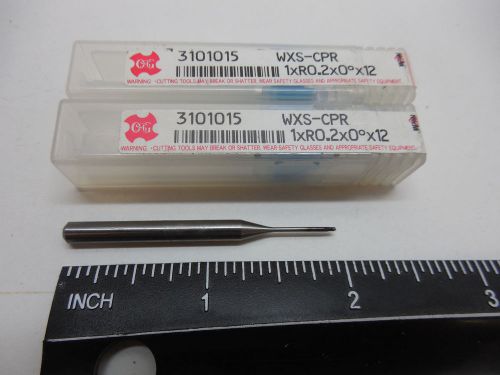2    OSG WXS-CPR 1 x RO .2 x 0 degree x 12 solid carbide