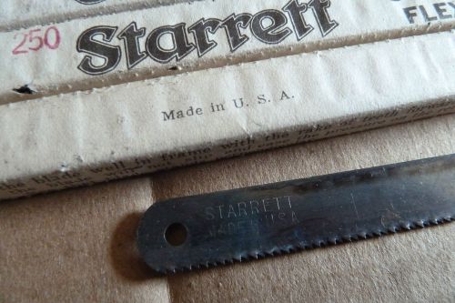 10 pcs STARRETT 18 TPI 10&#034; Hand Saw Blade - Made in USA - NEW