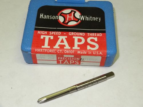 New hanson whitney m4.5 x 0.75 d4 2fl d-4 hss plug spiral point tap 71857 usa for sale