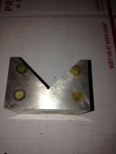 MACHINIST MAGNETIC TRANSFER V-BLOCK , STEEL ,ALUMINUM,BRASS