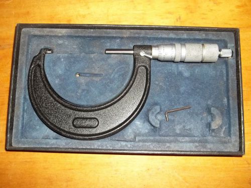 Central Tool Company #32RL 2&#034;-3&#034; Micrometer w/box - Excellent Condition