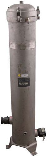 Memtec Filterite 51&#034; Steel Filter System Housing Canister Filtration Equipment