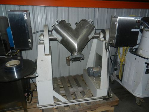 1 cuft  Patterson Kelley SS - Twin Shell  Mixer