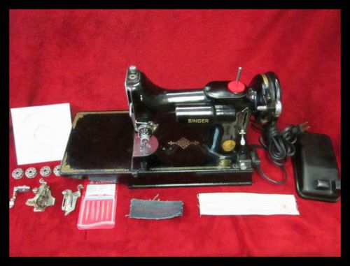 Singer 221  sewing machine for sale