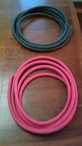 25&#039; welding cable red &amp; blk. 2/0 copperfield excellance + 105c -50c 600 v usa for sale