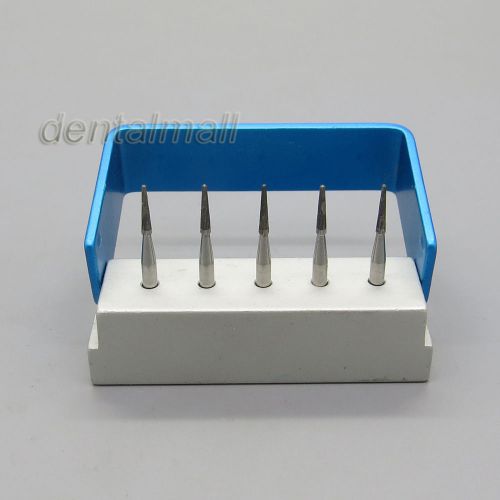 5pcs sbt dental trimming and finishing 12 blade bur tf#7214 taper t series for sale