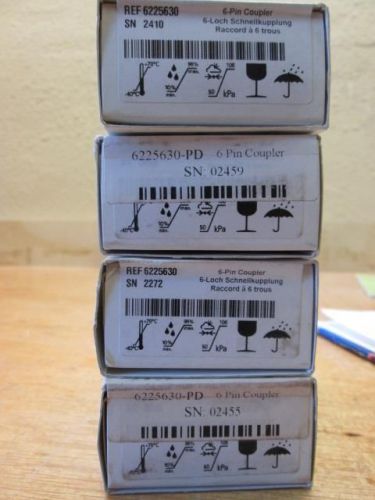 Lot of 4 F/O ProDrive Systems 6 Pin Dental Fiber Optic Handpiece Couplers