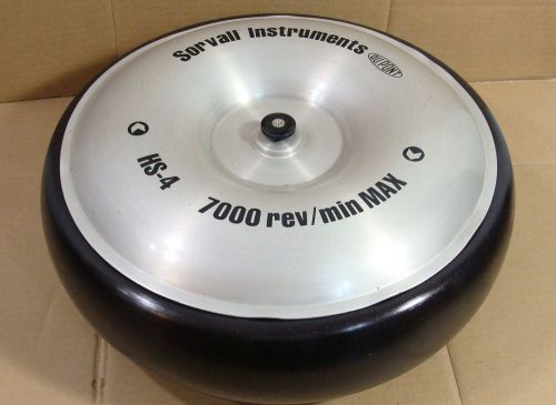 Thermo sorvall rc-6 rc-5 evolution centrifuge superspeed rotor assy hs-4 tested! for sale