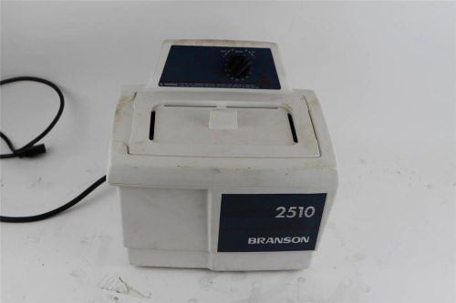 Used branson bransonic 2510 ultrasonic cleaner bath 2510r-mt 0.75 gal 40khz for sale