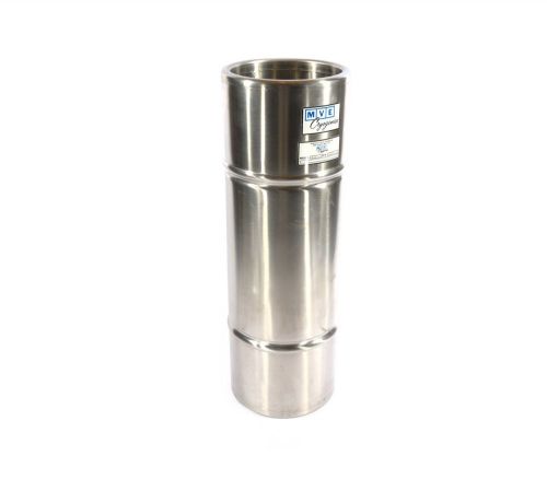 Mve cryogenics 13 liter wide mouth stainless dewar f-2 liquid nitrogen trap for sale