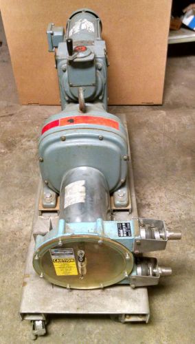 Bredel SP-15 Hose Pump with motor and Speed-Trol on Cart