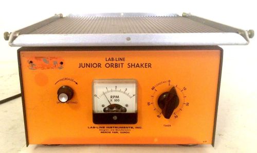 Lab line junior orbit shaker 3520-22 (mixer) variable speed two trays included for sale