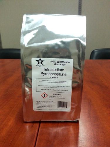 Tetrasodium pyrophosphate (tspp) 30 lb pack w/ free shipping! for sale