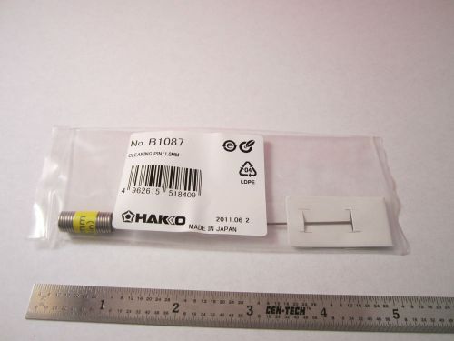 LAB SYRINGE CLEANING PIN HAKKO JAPAN B1087 1.0 mm  BIN#1C