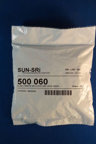 Sun-Sri CLSR 11MM PE NAT 0.010 For 12 X 32 Sunvials Pack of 100