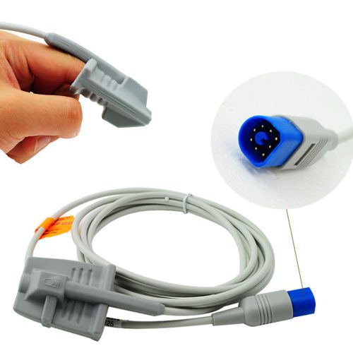 Adult silicone soft tip spo2 sensors finger probe compatible hp/philips m1190a/ for sale