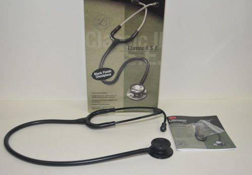3M Littmann Brand Classic II S.E. Stethoscope Black 28 in /  71 cm