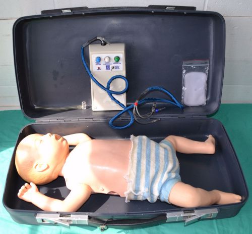 Laerdal Actronics Baby CPR Training Manikin  Case &amp; controller