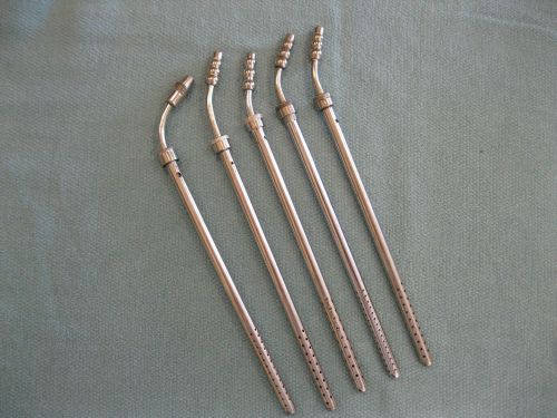 LOT OF 5  ABDOMINAL CANNULA POOLE  (1 is SKLAR, 1 is PILLING &amp; OTHERS)