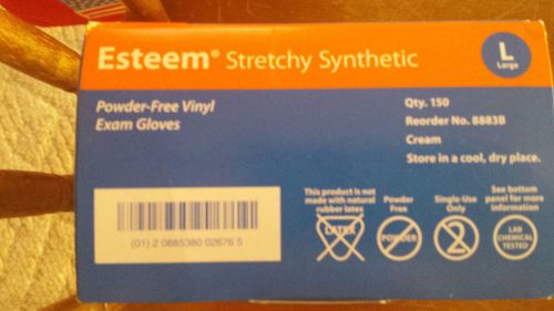 Esteem Stretchy Synthetic Gloves L qty 150/box