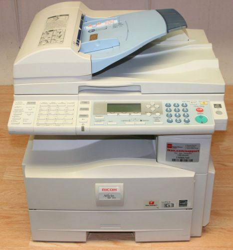 Ricoh MP 161 Printer Desk Top Copier Scanner Fax - Only 41K on Meter - NICE!