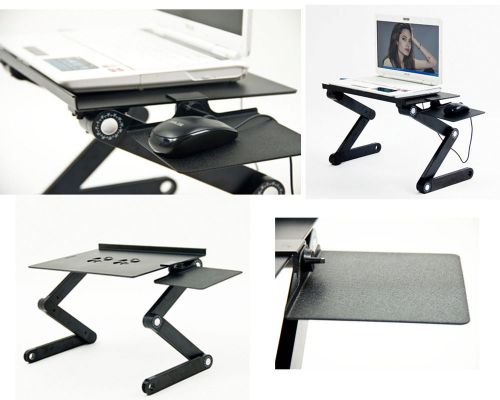 iCraze Adjustable Vented Laptop Table Computer Desk Portable Bed trey bed