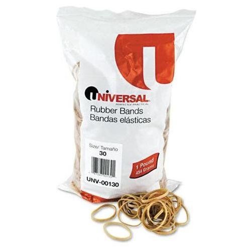 Universal Office Products 00130 Rubber Bands, Size 30, 2 X 1/8, 1100 Bands/1lb
