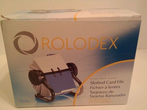 Rolodex Slotted Card File
