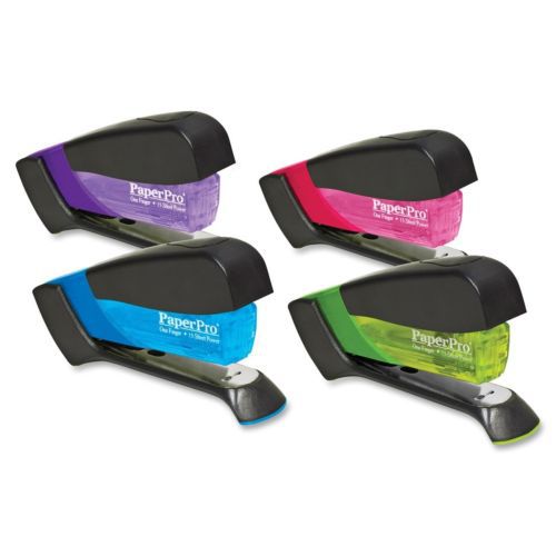 Paperpro spring-powered assorted colors compact stapler - 15 sheets (aci1558) for sale