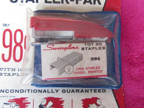 Swingline Tot 50 Stapler-Pak NOS