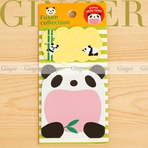 Panda Type Cloud Parents and Kids Post It Bookmark Mark Memo Flag Sticky Notes