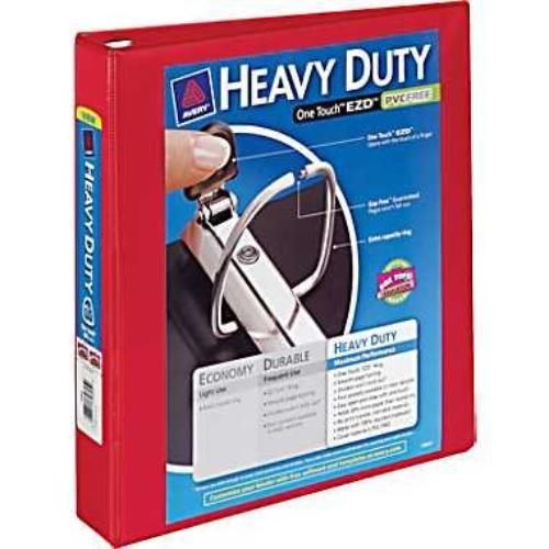 Avery heavy-duty ezd ring reference view binder - 4&#034; folder capacity - (79326) for sale
