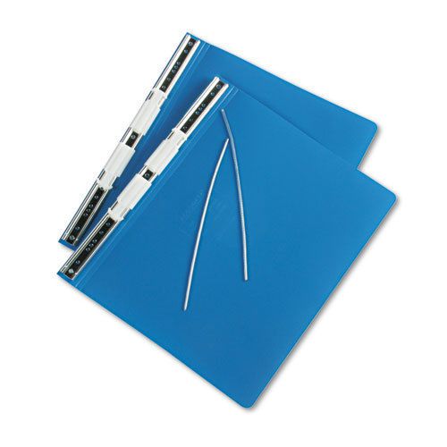 Hanging data binder with accohide cover, 12 x 8-1/2, blue for sale