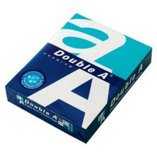 Double A White Paper -- 8.5x11--22 lb.  Smooth Finish.  1 Ream (500 sheets)