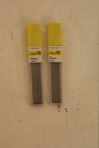 28 Mechanical Pencil Lead Refills .9mm HB Foray L#449