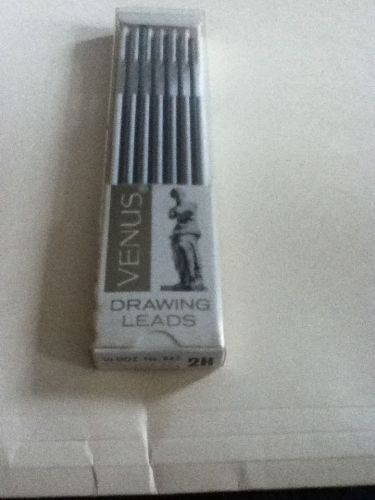 Venus Pencil Refill &#034;2H&#034; Package With 6 Drawing Leads Enclosed