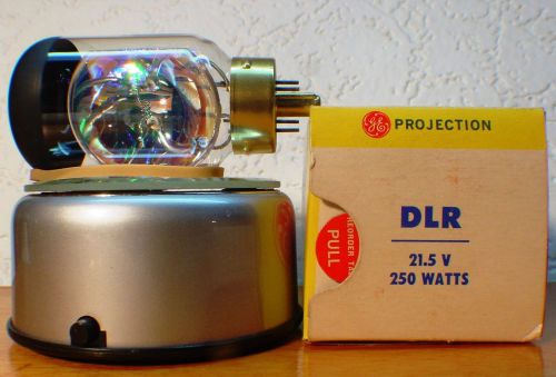 Ge dlr 16mm film projector lamp bulb - dkm compatible 21.5v 250w for sale