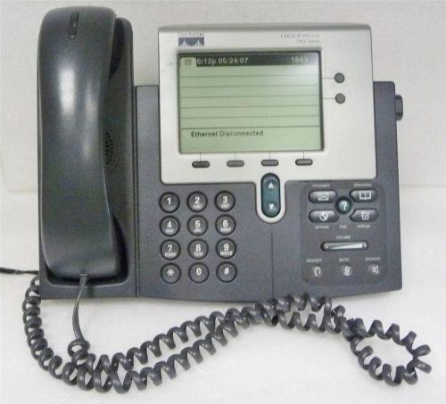 Cisco 7941 CP-7941G Unified IP Gigabit Ethernet VoIP Phone
