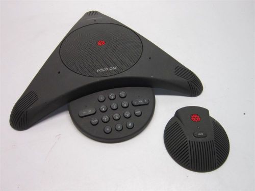 Polycom Soundstation EX Conference Phone 2201-03309-001 with Mic 2201-00698-001