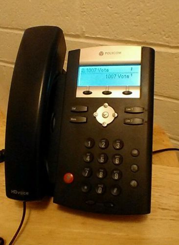Polycom Soundpoint IP 335 VoIP SIP Office Phone with power supply