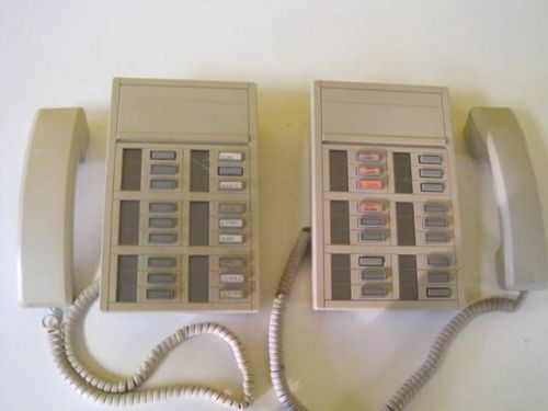 Lot of 2 Northern Telecom Meridian Business Set NT4X38 Add-On Module Used