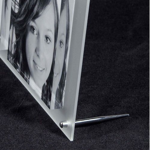 Sign supports acrylic stand offs glass perspex standoff satin finish for sale