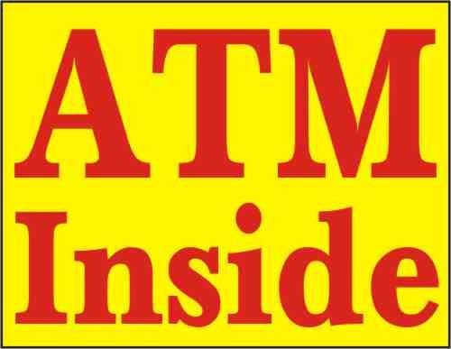 ATM Inside  LARGE 18 X 24