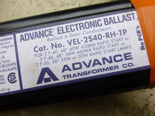 Advance VEL-3P32-RH-TP 277V Ballast 2-3-LAMP F32T8 F25T8 T8
